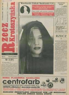 Rzecz Krotoszyńska 1996.03.07 R.6 Nr5(91)