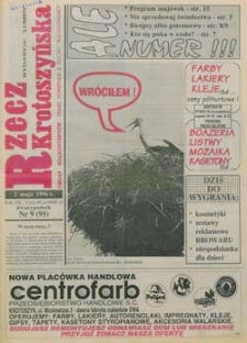 Rzecz Krotoszyńska 1996.05.02 R.7 Nr9(95)