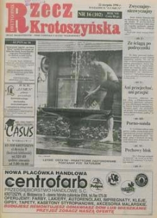 Rzecz Krotoszyńska 1996.08.22 R.7 Nr16(102)