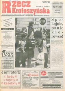 Rzecz Krotoszyńska 1996.10.03 R.7 Nr19(105)