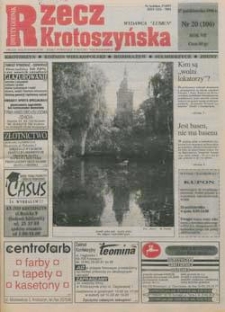 Rzecz Krotoszyńska 1996.10.17 R.7 Nr20(106)