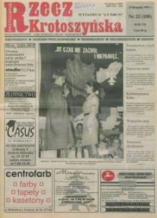 Rzecz Krotoszyńska 1996.11.14 R.7 Nr22(108)