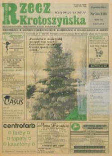 Rzecz Krotoszyńska 1996.12.12 R.7 Nr24(110)