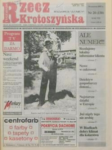 Rzecz Krotoszyńska 1997.06.19 R.8 Nr20(130)