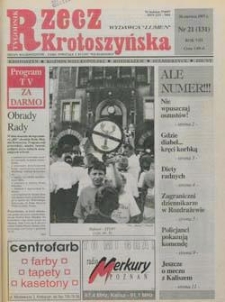 Rzecz Krotoszyńska 1997.06.26 R.8 Nr21(131)
