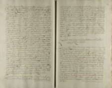 List przyczynny od Pana hetmana za żołnierzem do krola Jeo Msci, 1613