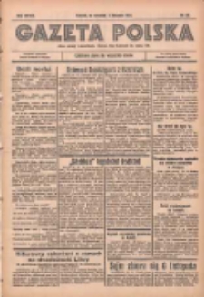 Gazeta Polska: codzienne pismo polsko-katolickie dla wszystkich stanów 1934.11.01 R.38 Nr253