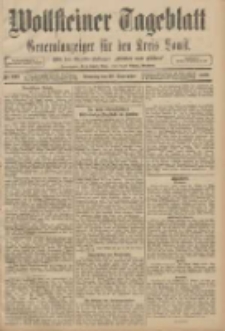 Wollsteiner Tageblatt: Generalanzeiger f&uuml;r den Kreis Bomst: mit der Gratis-Beilage: "Bl&auml;tter und Bl&uuml;ten" 1908.09.29 Nr229