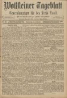 Wollsteiner Tageblatt: Generalanzeiger für den Kreis Bomst: mit der Gratis-Beilage: "Blätter und Blüten" 1908.10.01 Nr231
