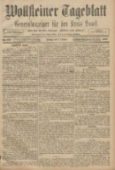 Wollsteiner Tageblatt: Generalanzeiger f&uuml;r den Kreis Bomst: mit der Gratis-Beilage: "Bl&auml;tter und Bl&uuml;ten" 1908.10.02 Nr232