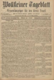 Wollsteiner Tageblatt: Generalanzeiger f&uuml;r den Kreis Bomst: mit der Gratis-Beilage: "Bl&auml;tter und Bl&uuml;ten" 1908.10.07 Nr236