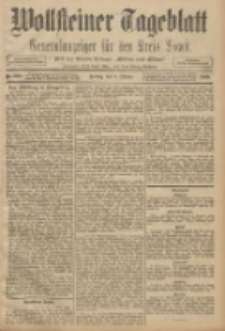 Wollsteiner Tageblatt: Generalanzeiger für den Kreis Bomst: mit der Gratis-Beilage: "Blätter und Blüten" 1908.10.09 Nr238