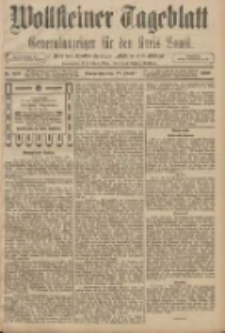 Wollsteiner Tageblatt: Generalanzeiger f&uuml;r den Kreis Bomst: mit der Gratis-Beilage: "Bl&auml;tter und Bl&uuml;ten" 1908.10.17 Nr245