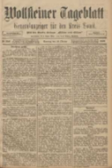 Wollsteiner Tageblatt: Generalanzeiger f&uuml;r den Kreis Bomst: mit der Gratis-Beilage: "Bl&auml;tter und Bl&uuml;ten" 1908.10.18 Nr246