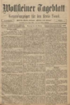 Wollsteiner Tageblatt: Generalanzeiger für den Kreis Bomst: mit der Gratis-Beilage: "Blätter und Blüten" 1908.10.18 Nr246