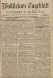 Wollsteiner Tageblatt: Generalanzeiger für den Kreis Bomst: mit der Gratis-Beilage: "Blätter und Blüten" 1908.10.22 Nr249