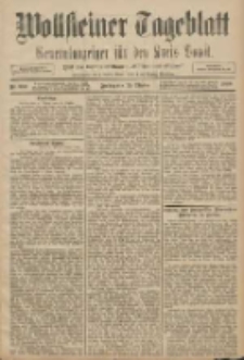 Wollsteiner Tageblatt: Generalanzeiger f&uuml;r den Kreis Bomst: mit der Gratis-Beilage: "Bl&auml;tter und Bl&uuml;ten" 1908.10.23 Nr250