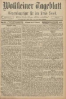 Wollsteiner Tageblatt: Generalanzeiger für den Kreis Bomst: mit der Gratis-Beilage: "Blätter und Blüten" 1908.11.04 Nr260