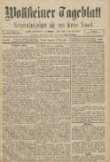 Wollsteiner Tageblatt: Generalanzeiger f&uuml;r den Kreis Bomst: mit der Gratis-Beilage: "Bl&auml;tter und Bl&uuml;ten" 1908.11.05 Nr261