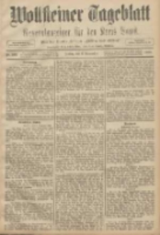 Wollsteiner Tageblatt: Generalanzeiger f&uuml;r den Kreis Bomst: mit der Gratis-Beilage: "Bl&auml;tter und Bl&uuml;ten" 1908.11.06 Nr262