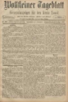 Wollsteiner Tageblatt: Generalanzeiger f&uuml;r den Kreis Bomst: mit der Gratis-Beilage: "Bl&auml;tter und Bl&uuml;ten" 1908.11.07 Nr263