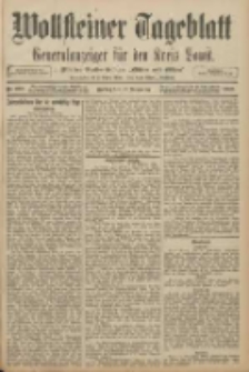 Wollsteiner Tageblatt: Generalanzeiger für den Kreis Bomst: mit der Gratis-Beilage: "Blätter und Blüten" 1908.11.13 Nr268