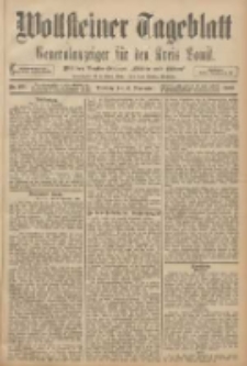 Wollsteiner Tageblatt: Generalanzeiger für den Kreis Bomst: mit der Gratis-Beilage: "Blätter und Blüten" 1908.11.17 Nr271