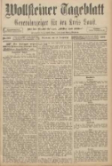 Wollsteiner Tageblatt: Generalanzeiger für den Kreis Bomst: mit der Gratis-Beilage: "Blätter und Blüten" 1908.11.18 Nr272