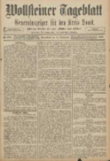 Wollsteiner Tageblatt: Generalanzeiger f&uuml;r den Kreis Bomst: mit der Gratis-Beilage: "Bl&auml;tter und Bl&uuml;ten" 1908.11.21 Nr274
