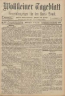 Wollsteiner Tageblatt: Generalanzeiger für den Kreis Bomst: mit der Gratis-Beilage: "Blätter und Blüten" 1908.12.02 Nr283