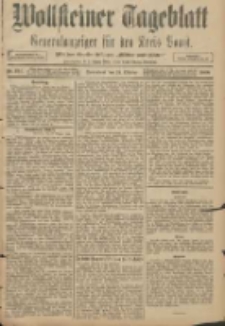 Wollsteiner Tageblatt: Generalanzeiger für den Kreis Bomst: mit der Gratis-Beilage: "Blätter und Blüten" 1908.10.24 Nr251