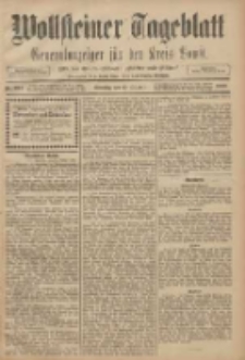 Wollsteiner Tageblatt: Generalanzeiger f&uuml;r den Kreis Bomst: mit der Gratis-Beilage: "Bl&auml;tter und Bl&uuml;ten" 1908.10.25 Nr252
