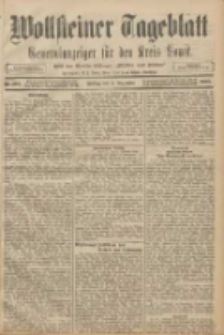 Wollsteiner Tageblatt: Generalanzeiger f&uuml;r den Kreis Bomst: mit der Gratis-Beilage: "Bl&auml;tter und Bl&uuml;ten" 1908.12.04 Nr285