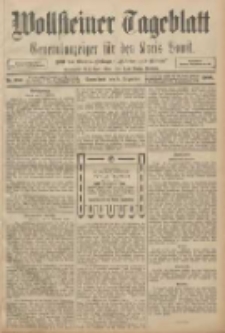 Wollsteiner Tageblatt: Generalanzeiger für den Kreis Bomst: mit der Gratis-Beilage: "Blätter und Blüten" 1908.12.05 Nr286