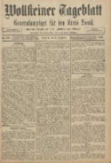 Wollsteiner Tageblatt: Generalanzeiger f&uuml;r den Kreis Bomst: mit der Gratis-Beilage: "Bl&auml;tter und Bl&uuml;ten" 1908.12.08 Nr288