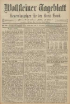 Wollsteiner Tageblatt: Generalanzeiger f&uuml;r den Kreis Bomst: mit der Gratis-Beilage: "Bl&auml;tter und Bl&uuml;ten" 1908.12.10 Nr290