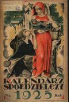 Kalendarz Spółdzielczy na rok 1925.