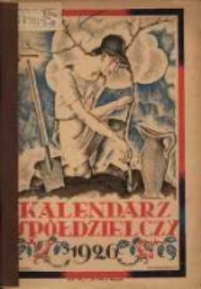 Kalendarz Spółdzielczy na rok 1926.