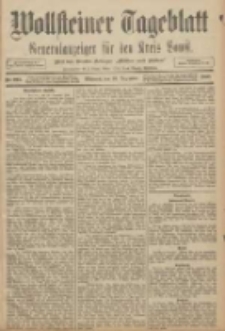 Wollsteiner Tageblatt: Generalanzeiger f&uuml;r den Kreis Bomst: mit der Gratis-Beilage: "Bl&auml;tter und Bl&uuml;ten" 1908.12.16 Nr295