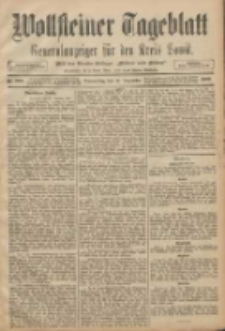 Wollsteiner Tageblatt: Generalanzeiger f&uuml;r den Kreis Bomst: mit der Gratis-Beilage: "Bl&auml;tter und Bl&uuml;ten" 1908.12.17 Nr296