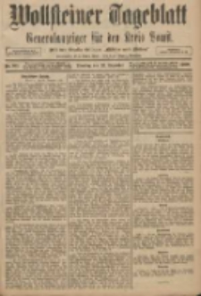 Wollsteiner Tageblatt: Generalanzeiger f&uuml;r den Kreis Bomst: mit der Gratis-Beilage: "Bl&auml;tter und Bl&uuml;ten" 1908.12.22 Nr300