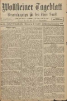 Wollsteiner Tageblatt: Generalanzeiger f&uuml;r den Kreis Bomst: mit der Gratis-Beilage: "Bl&auml;tter und Bl&uuml;ten" 1908.12.30 Nr305