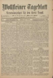 Wollsteiner Tageblatt: Generalanzeiger f&uuml;r den Kreis Bomst: mit der Gratis-Beilage: "Bl&auml;tter und Bl&uuml;ten" 1909.01.08 Nr6