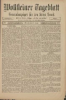 Wollsteiner Tageblatt: Generalanzeiger f&uuml;r den Kreis Bomst: mit der Gratis-Beilage: "Bl&auml;tter und Bl&uuml;ten" 1909.01.13 Nr10