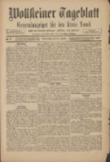 Wollsteiner Tageblatt: Generalanzeiger f&uuml;r den Kreis Bomst: mit der Gratis-Beilage: "Bl&auml;tter und Bl&uuml;ten" 1909.01.14 Nr11