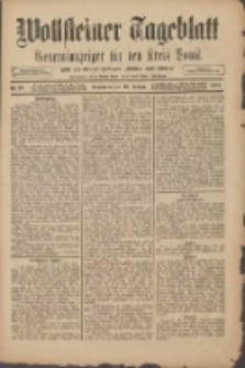 Wollsteiner Tageblatt: Generalanzeiger für den Kreis Bomst: mit der Gratis-Beilage: "Blätter und Blüten" 1909.01.16 Nr13
