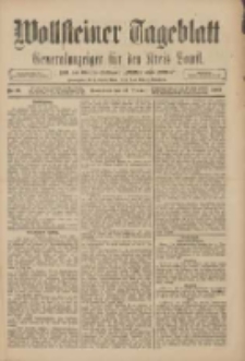 Wollsteiner Tageblatt: Generalanzeiger f&uuml;r den Kreis Bomst: mit der Gratis-Beilage: "Bl&auml;tter und Bl&uuml;ten" 1909.01.23 Nr19
