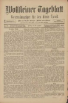 Wollsteiner Tageblatt: Generalanzeiger f&uuml;r den Kreis Bomst: mit der Gratis-Beilage: "Bl&auml;tter und Bl&uuml;ten" 1909.01.29 Nr24