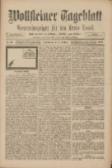 Wollsteiner Tageblatt: Generalanzeiger für den Kreis Bomst: mit der Gratis-Beilage: "Blätter und Blüten" 1909.02.04 Nr29