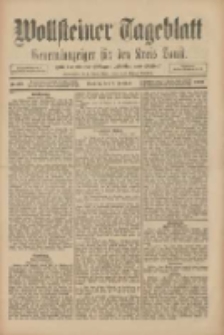 Wollsteiner Tageblatt: Generalanzeiger f&uuml;r den Kreis Bomst: mit der Gratis-Beilage: "Bl&auml;tter und Bl&uuml;ten" 1909.02.07 Nr32